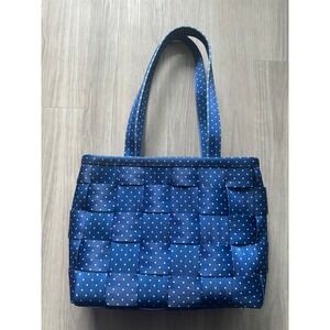 Harvey's The Original Seat Belt‎ Bag Polka Dot White/Blue Purse